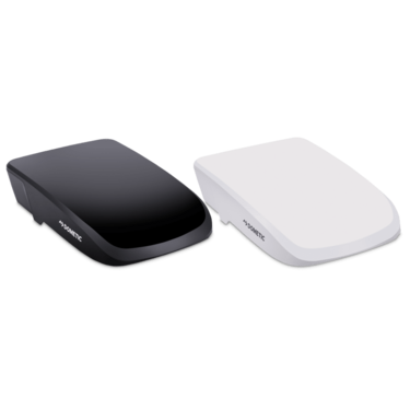 Stormhood lid and rain sensor protecting the interior from rain and wind